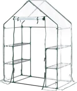 Broeikas / Tuinkas - 147 X 195 X 73 Cm - PVC Folie -Tuin Kweekbenodigdheden 1011x1200 2