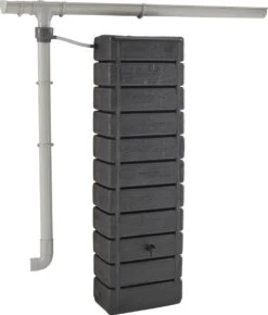 Regenton Muurtank, Grandval 300L, Antraciet Kunststof, Imitatiehout, Met Gootaansluitset Inbegrepen 13 Regenton Muurtank, Grandval 300L, Antraciet Kunststof, Imitatiehout, Met Gootaansluitset Inbegrepen -Tuin Kweekbenodigdheden 1023x1200