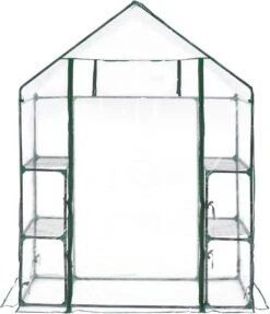 Broeikas / Tuinkas - 147 X 195 X 73 Cm - PVC Folie -Tuin Kweekbenodigdheden 1031x1200 1