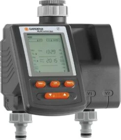 GARDENA Besproeiingsomputer MultiControl Duo - 3 Besproeiingen Per Dag - 1min Tot 3u 59min. -Tuin Kweekbenodigdheden 1037x1200