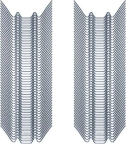 Deuba Broeikas Glasklemmen – 100 Stuks 85x30mm – RVS Zilver -Tuin Kweekbenodigdheden 1053x1200 2