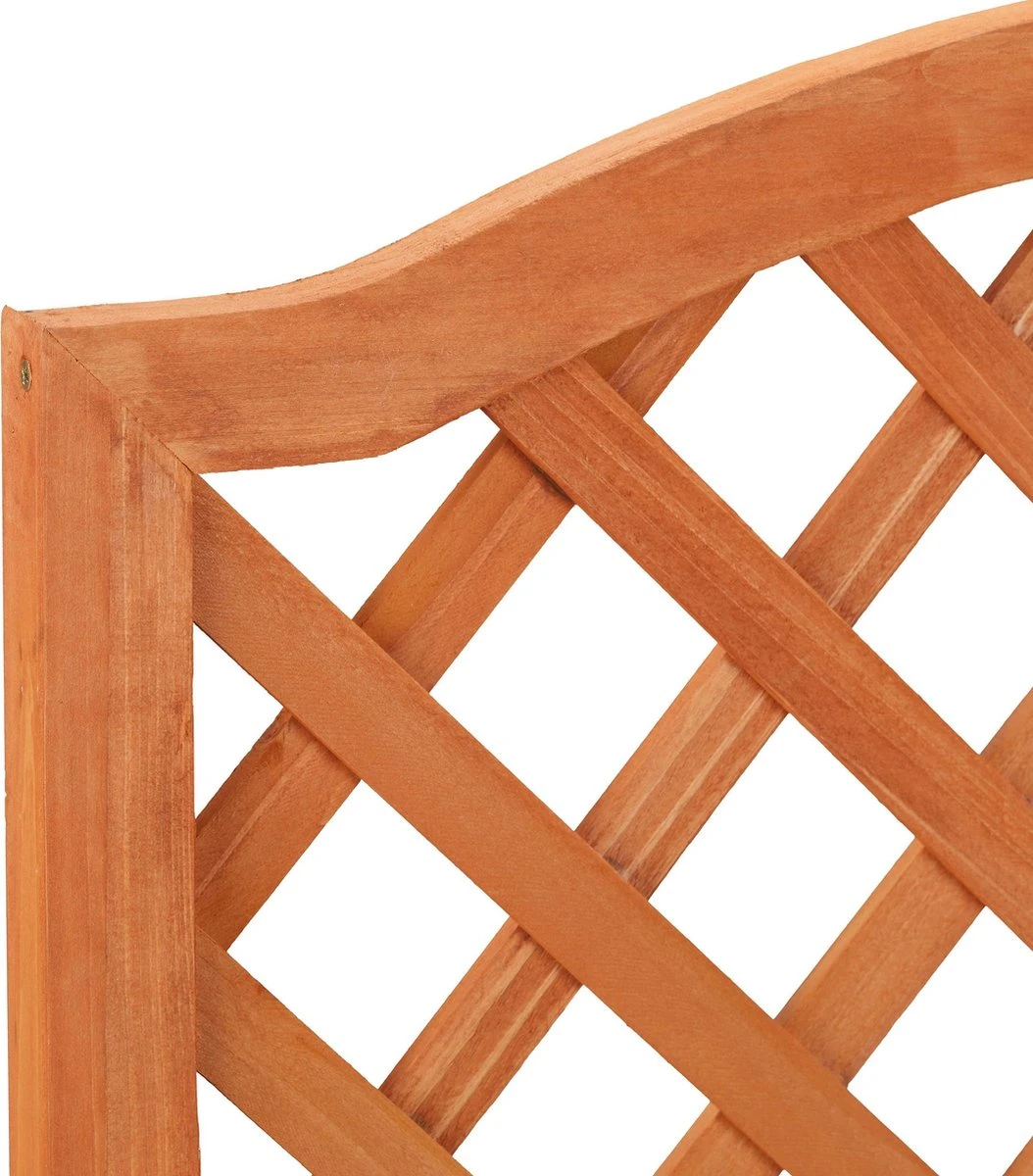 Relaxdays Plantenbak Met Klimrek - Bloembak Trellis - Rankhulp Hout - Voor Klimplanten 9 Relaxdays Plantenbak Met Klimrek - Bloembak Trellis - Rankhulp Hout - Voor Klimplanten - Afbeelding 7