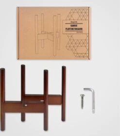 LifeGoods Planten Standaard - Uitschuifbare Bloempothouder - 20 Tot 30 Cm - Donker Bamboe 13 LifeGoods Planten Standaard - Uitschuifbare Bloempothouder - 20 Tot 30 Cm - Donker Bamboe -Tuin Kweekbenodigdheden 1064x1200