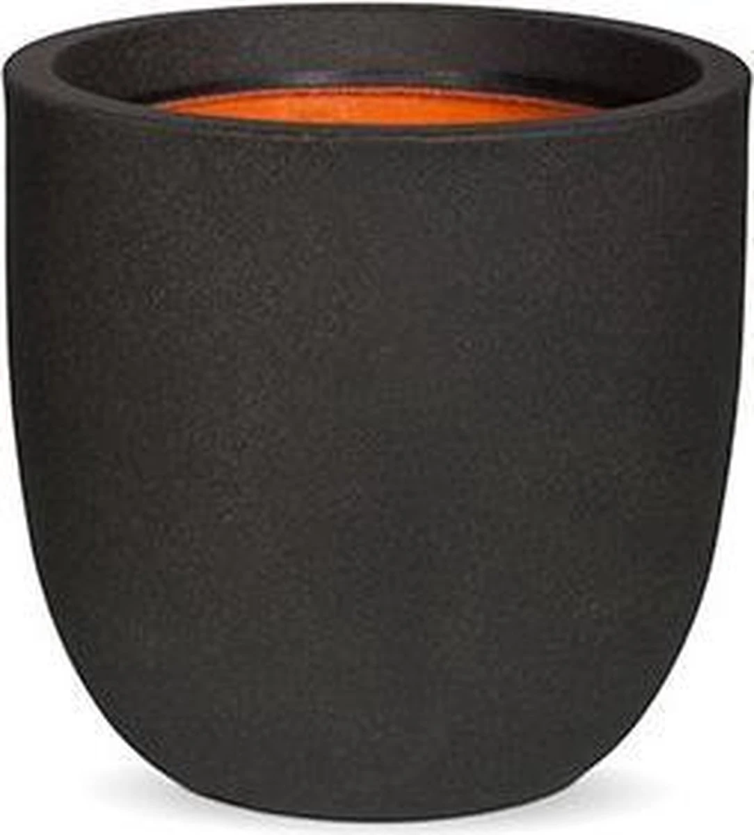 Capi Europe - Bloempot Bol Smooth NL - 43x41 - Zwart - Voor Binnen En Buiten - KBL933 11 Capi Europe - Bloempot Bol Smooth NL - 43x41 - Zwart - Voor Binnen En Buiten - KBL933 - Afbeelding 9