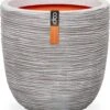 Capi Europe - Bloempot Bol Rib NL - 35x34 - Ivoor - Voor Binnen En Buiten - KOFI932 -Tuin Kweekbenodigdheden 1096x1200 1