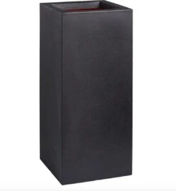 Capi Europe - Bloempot Rechthoek Smooth NL - 36x36x79 - Zwart - Voor Binnen En Buiten - KBL952 -Tuin Kweekbenodigdheden 1106x1200 1