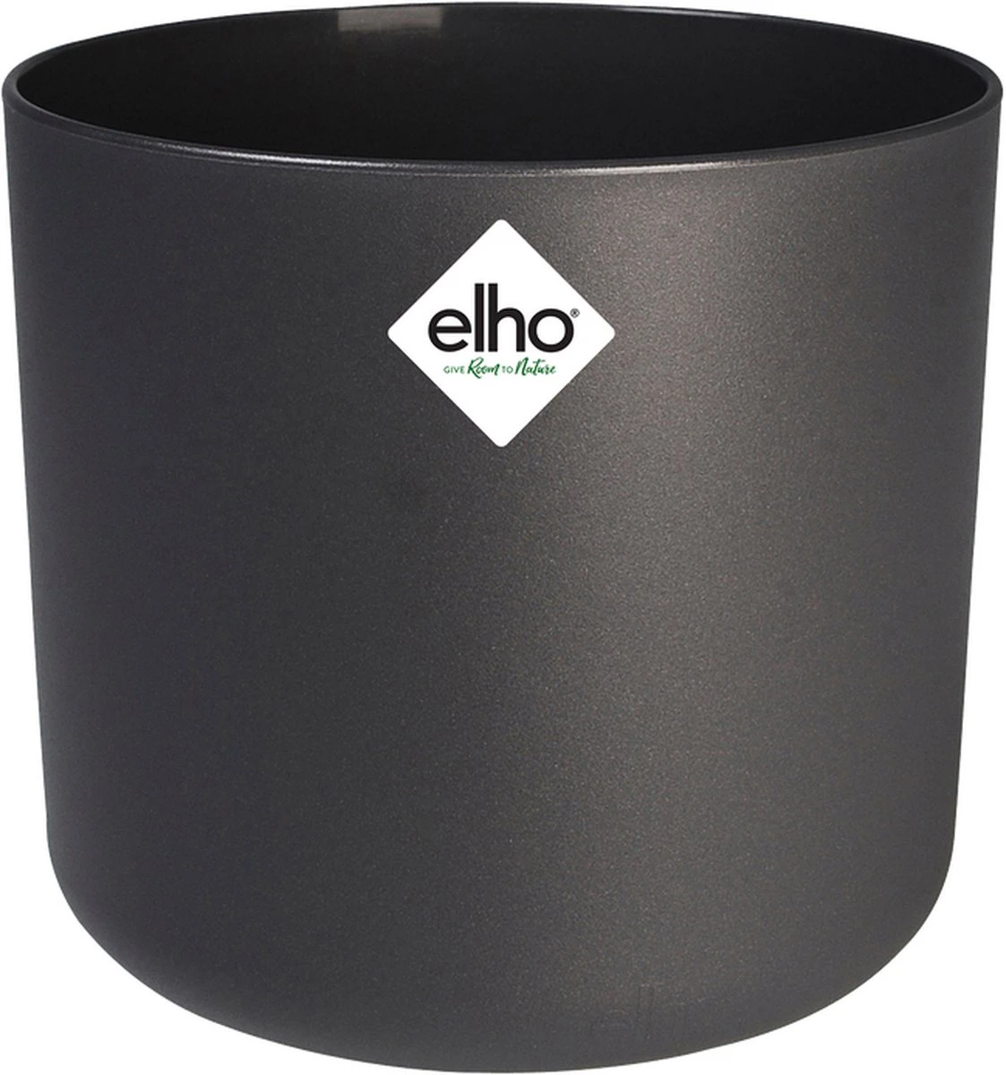 Elho B.for Soft Rond 25 - Bloempot Voor Binnen - Ø 24.7 X H 23.3 Cm - Antraciet 3 Elho B.for Soft Rond 25 - Bloempot Voor Binnen - Ø 24.7 X H 23.3 Cm - Antraciet
