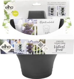 Elho Corsica Vertical Forest 24 - Bloempot Voor Balkonbuiten - Ø 26.7 X H 29.7 Cm - Zwart/Antraciet 29 Elho Corsica Vertical Forest 24 - Bloempot Voor Balkonbuiten - Ø 26.7 X H 29.7 Cm - Zwart/Antraciet -Tuin Kweekbenodigdheden 1126x1200 2