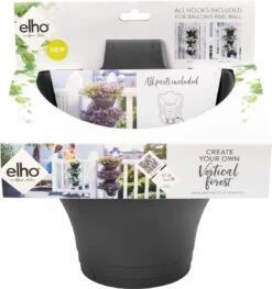 Elho Corsica Vertical Forest 24 - Bloempot Voor Balkonbuiten - Ø 26.7 X H 29.7 Cm - Zwart/Antraciet 27 Elho Corsica Vertical Forest 24 - Bloempot Voor Balkonbuiten - Ø 26.7 X H 29.7 Cm - Zwart/Antraciet -Tuin Kweekbenodigdheden 1127x1200 1