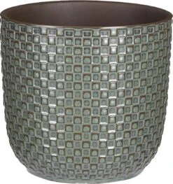 Mica Decorations Daan Bloempot - H17,5 X Ø19 Cm - Groen 15 Mica Decorations Daan Bloempot - H17,5 X Ø19 Cm - Groen -Tuin Kweekbenodigdheden 1129x1200 5