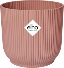 Elho Vibes Fold Rond 25 - Bloempot Voor Binnen - Ø 25.0 X H 23.0 Cm - Delicaat Roze -Tuin Kweekbenodigdheden 1130x1200 9