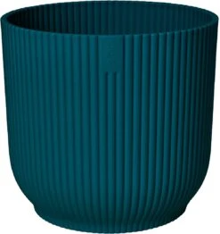 Elho Vibes Fold Rond Wielen 35 - Bloempot Voor Binnen - Ø 34.9 X H 32.4 Cm - Diepblauw -Tuin Kweekbenodigdheden 1133x1200 3
