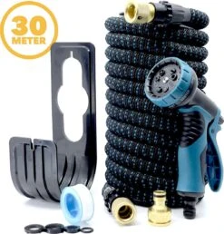 Complete Set Tuinslang Van 30 Meter Met Flexibel Ontwerp – Sproeikop Met 9 Standen – Licht In Gewicht & Makkelijk Opbergen – Uitrekbare Slang - 14 Complete Set Tuinslang Van 30 Meter Met Flexibel Ontwerp – Sproeikop Met 9 Standen – Licht In Gewicht & Makkelijk Opbergen – Uitrekbare Slang - -Tuin Kweekbenodigdheden 1149x1200
