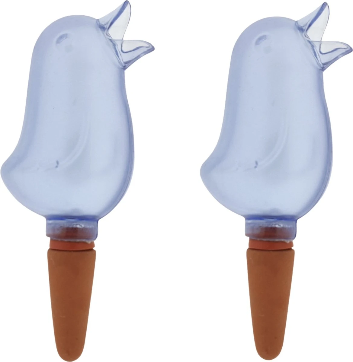 JS Drippy - Waterdruppelaars Set Van 2 Stuks - Druppelaar Vogel - Druppelsysteem Planten - Watergeefsysteem Kamerplanten - Waterbol - Blauw 4 JS Drippy - Waterdruppelaars Set Van 2 Stuks - Druppelaar Vogel - Druppelsysteem Planten - Watergeefsysteem Kamerplanten - Waterbol - Blauw - Afbeelding 2