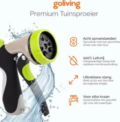 Goliving Tuinslang Flexibel - 30 Meter - Uitrekbare Tuinslang Sproeier - Tuinsproeier - Zwart - Acht Standen - Met Opbergtas 13 Goliving Tuinslang Flexibel - 30 Meter - Uitrekbare Tuinslang Sproeier - Tuinsproeier - Zwart - Acht Standen - Met Opbergtas -Tuin Kweekbenodigdheden 1180x1200 2