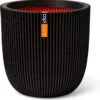 Capi Europe - Bloempot Bol Groove NL - 43x41 - Zwart - Voor Binnen En Buiten - KGVBL933 -Tuin Kweekbenodigdheden 1183x1200 3