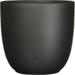 Mica Decorations Tusca Bloempot - H25 X Ø28 Cm - Mat - Zwart -Tuin Kweekbenodigdheden 1195x1200 10