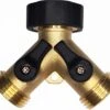 Y Stuk Kraan Splitter – Aanvoer Y Stuk Voor Wasmachine - Waterverdeler - Buitenkraan - Waterverdeler 2 Weg – Messing - 2 Y Stuk Kraan Splitter – Aanvoer Y Stuk Voor Wasmachine - Waterverdeler - Buitenkraan - Waterverdeler 2 Weg – Messing - -Tuin Kweekbenodigdheden 1200x1051 1