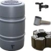 Regenton Voordeelset | Harcostar 227liter Grijs + Harcostar Standaard + Harcostar Vulautomaat 70/80mm -Tuin Kweekbenodigdheden 1200x1096