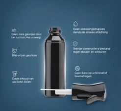 Johannes & Co Waterspuit Zwart - Waterverstuiver Mist Verstuiver Haar 21 Johannes & Co Waterspuit Zwart - Waterverstuiver Mist Verstuiver Haar -Tuin Kweekbenodigdheden 1200x1097 7