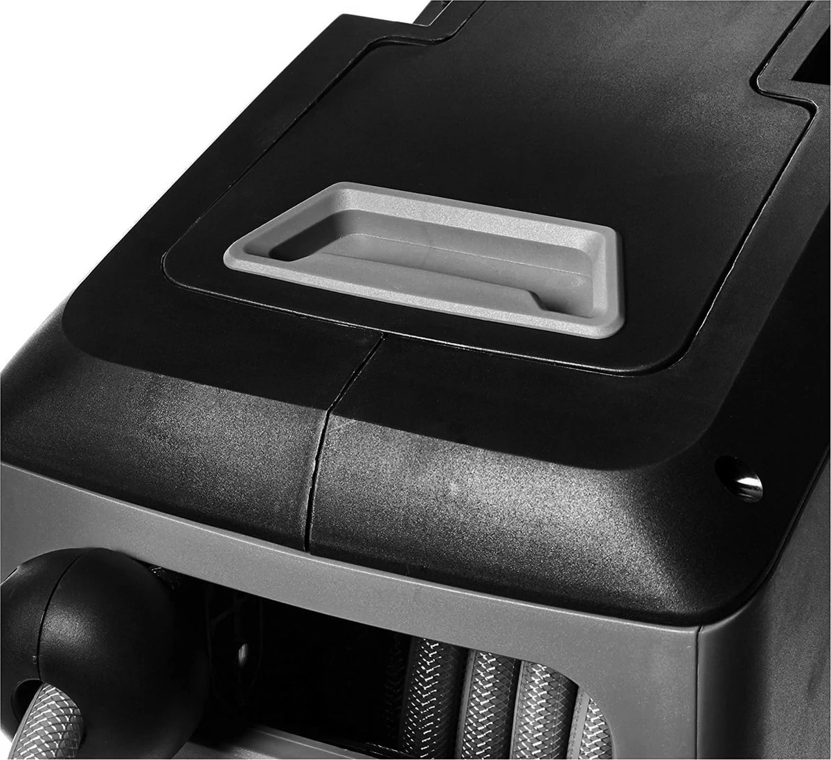 CoolHome Wandslangenbox 30 Meter + 2 Meter - Tuinslang Met Haspel- Slangenhouder 180° Draaibaar - Tuinslanghaspel Zwart - Grijs 6 CoolHome Wandslangenbox 30 Meter + 2 Meter - Tuinslang Met Haspel- Slangenhouder 180° Draaibaar - Tuinslanghaspel Zwart - Grijs - Afbeelding 4