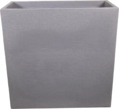 4gardenz® Stone Rechthoekige Bloembak Voor Buiten - 60x60x26cm - Lichtgrijs -Tuin Kweekbenodigdheden 1200x1100