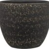 Plantenpot/Bloempot In Het Lava-look Zwart Dia 15 Cm En Hoogte 13 Cm - Voor Binnen -Tuin Kweekbenodigdheden 1200x1115 2