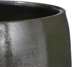 Mica Decorations Lester Bloempot - H31 X Ø33 Cm - Terracotta - Groen -Tuin Kweekbenodigdheden 1200x1117 5