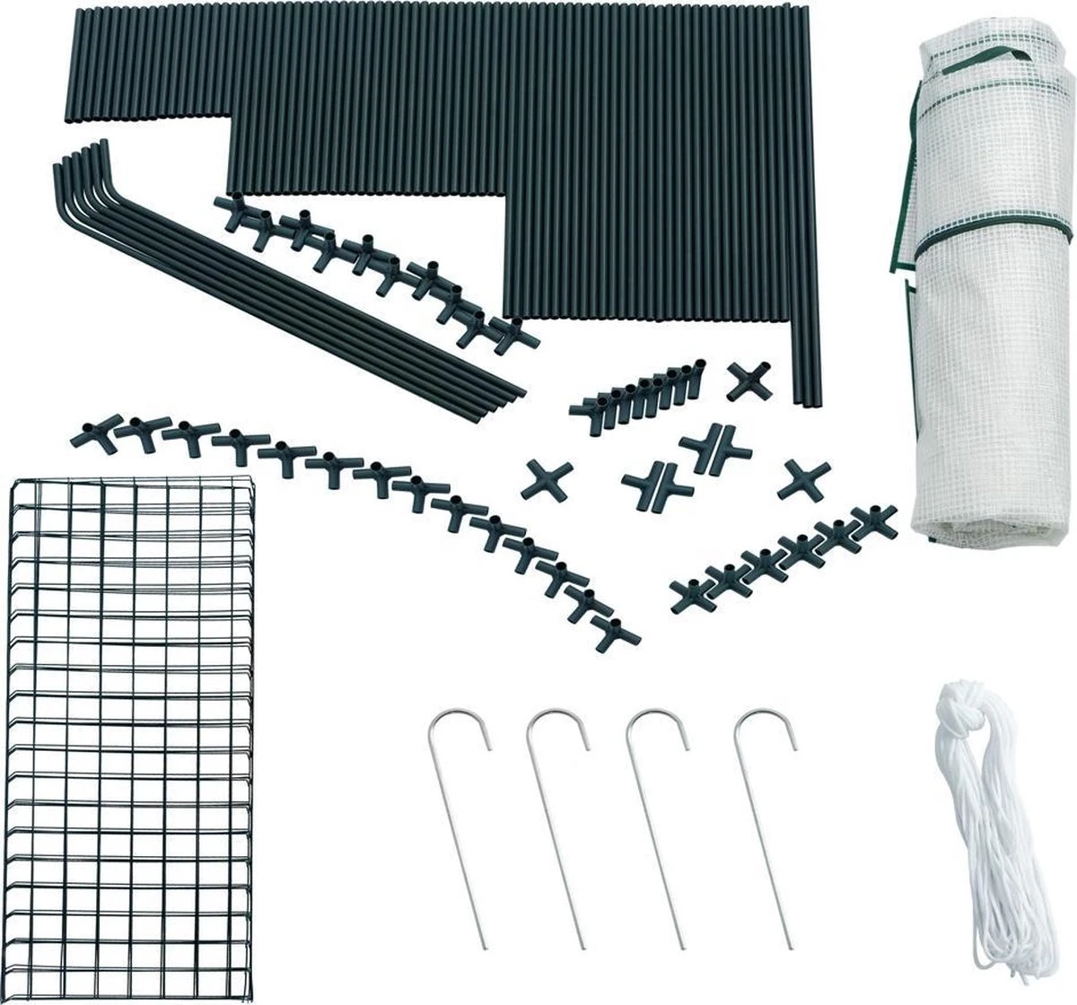 Gardebruk Kweekkas 2m² - 8 Legplanken & 4 Ramen - 195x143x143 Cm 12 Gardebruk Kweekkas 2m² - 8 Legplanken & 4 Ramen - 195x143x143 Cm - Afbeelding 10