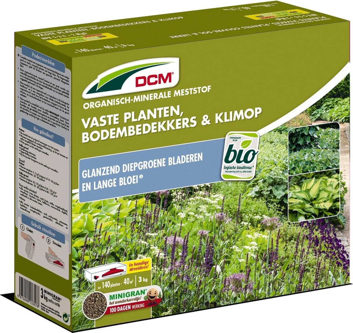 DCM Meststof Vaste Planten, Klimop & Bodembedekkers (3 KG) 3 DCM Meststof Vaste Planten, Klimop & Bodembedekkers (3 KG)