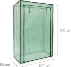 Relaxdays Kweekkas Tomaten - Folie Tuinkas - Tomatenhuis - Foliekas - Broeikas Kunststof - PE -Tuin Kweekbenodigdheden 1200x1133 2