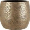 Mica Decorations Clemente Bloempot - H31 X Ø38 Cm - Terracotta - Goud -Tuin Kweekbenodigdheden 1200x1156 2