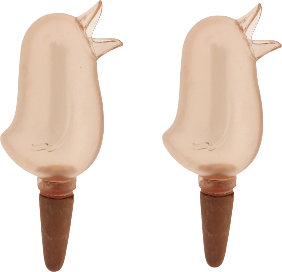 JS Drippy - Waterdruppelaars Set Van 2 Stuks - Druppelaar Vogel - Druppelsysteem Planten - Watergeefsysteem Kamerplanten - Waterbol - Roze 4 JS Drippy - Waterdruppelaars Set Van 2 Stuks - Druppelaar Vogel - Druppelsysteem Planten - Watergeefsysteem Kamerplanten - Waterbol - Roze - Afbeelding 2