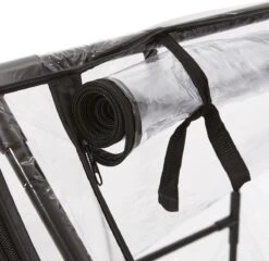 Relaxdays Kweekkas Pvc Met 2 Deuren - Lage Foliekas - Kleine Tuinkas - Plantenkas Tuin -Tuin Kweekbenodigdheden 1200x1167 6