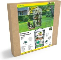 Kinzo Plastic Broeikas 69 X 49 X 160cm -Tuin Kweekbenodigdheden 1200x1179 5