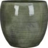 Mica Decorations Lester Bloempot - H31 X Ø33 Cm - Terracotta - Groen -Tuin Kweekbenodigdheden 1200x1191 8