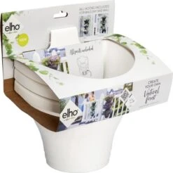 Elho Corsica Vertical Forest 24 - Bloempot Voor Balkonbuiten - Ø 26.7 X H 29.7 Cm - Wit/Wit 29 Elho Corsica Vertical Forest 24 - Bloempot Voor Balkonbuiten - Ø 26.7 X H 29.7 Cm - Wit/Wit -Tuin Kweekbenodigdheden 1200x1193 4