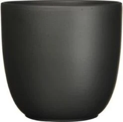 Mica Decorations Tusca Bloempot - H25 X Ø28 Cm - Mat - Zwart -Tuin Kweekbenodigdheden 1200x1195 6