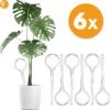 Waterdruppelaar Set Van 6 Stuks Voor Planten Transparant – 27 CM – Automatisch Watergeefsysteem Voor Kamerplanten – Planten Watergever Met Druppelsysteem – Waterbol -Tuin Kweekbenodigdheden 1200x1197 3