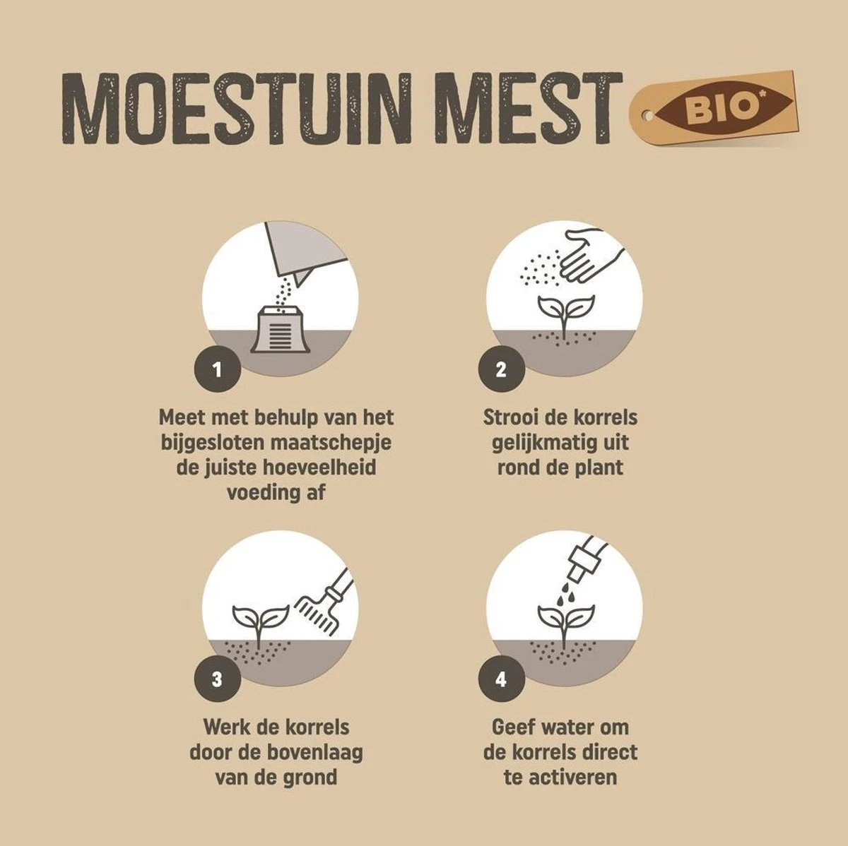 Pokon Bio Moestuin Mest - 1kg - Meststof (biologisch) - 120 Dagen Moestuinvoeding 5 Pokon Bio Moestuin Mest - 1kg - Meststof (biologisch) - 120 Dagen Moestuinvoeding - Afbeelding 3