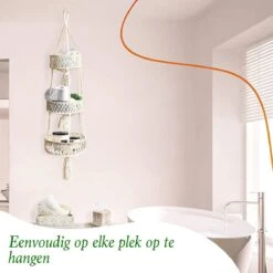 Macramé 3-Laags Hangende Fruitmand - Bohemian Mand Plantenhanger - Handgemaakt Katoen Touw Fruitschaal Hangmand - Boho Ophangbaar Etagere - Decoratieve Fruit Schaal/Basket - Opbergmand Organizer - Keuken/Balkon Decoratie - Hangpot Voor Binnen/Buiten 14 Macramé 3-Laags Hangende Fruitmand - Bohemian Mand Plantenhanger - Handgemaakt Katoen Touw Fruitschaal Hangmand - Boho Ophangbaar Etagere - Decoratieve Fruit Schaal/Basket - Opbergmand Organizer - Keuken/Balkon Decoratie - Hangpot Voor Binnen/Buiten -Tuin Kweekbenodigdheden 1200x1200 1039