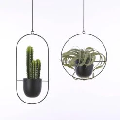 Mica Decorations Dexter Bloempot Hangend - L34 X B14 X H65 Cm - Zwart -Tuin Kweekbenodigdheden 1200x1200 1052