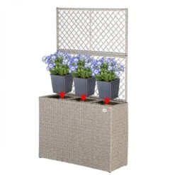 Casaria Polyrattan Bloembak – 3 Bakken Klimophek - Crème 15 Casaria Polyrattan Bloembak – 3 Bakken Klimophek - Crème -Tuin Kweekbenodigdheden 1200x1200 1145
