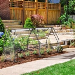 Relaxdays Kweekkas Pvc Met 2 Deuren - Lage Foliekas - Kleine Tuinkas - Plantenkas Tuin -Tuin Kweekbenodigdheden 1200x1200 1152