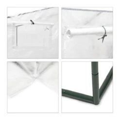 Relaxdays Tomatenkas XL - Met Schuin Dak - Kweekkas Voor Tomaten - Plastic Serre -Tuin Kweekbenodigdheden 1200x1200 1163