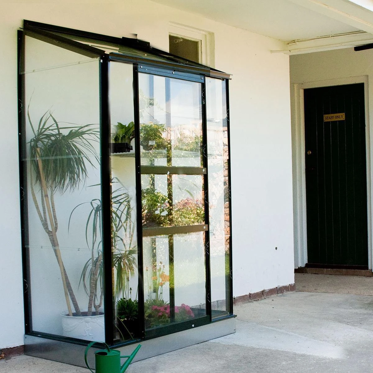 Royal Well Wall Garden 42 Muurkas Glas Groen 4 Royal Well Wall Garden 42 Muurkas Glas Groen - Afbeelding 2