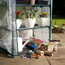 Bramble - Tuinkassen - 5 Lagen - Miniserre - Draadplanken - Gemakkelijk Te Monteren - 69 X 49 X 193 Cm 13 Bramble - Tuinkassen - 5 Lagen - Miniserre - Draadplanken - Gemakkelijk Te Monteren - 69 X 49 X 193 Cm -Tuin Kweekbenodigdheden 1200x1200 1203