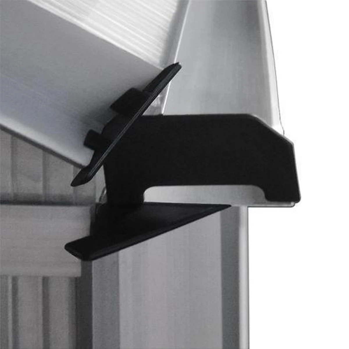 Gardebruk Aluminium Kas 4,75 M² - Fundament & Regengoot - 250x190cm 7 Gardebruk Aluminium Kas 4,75 M² - Fundament & Regengoot - 250x190cm - Afbeelding 5