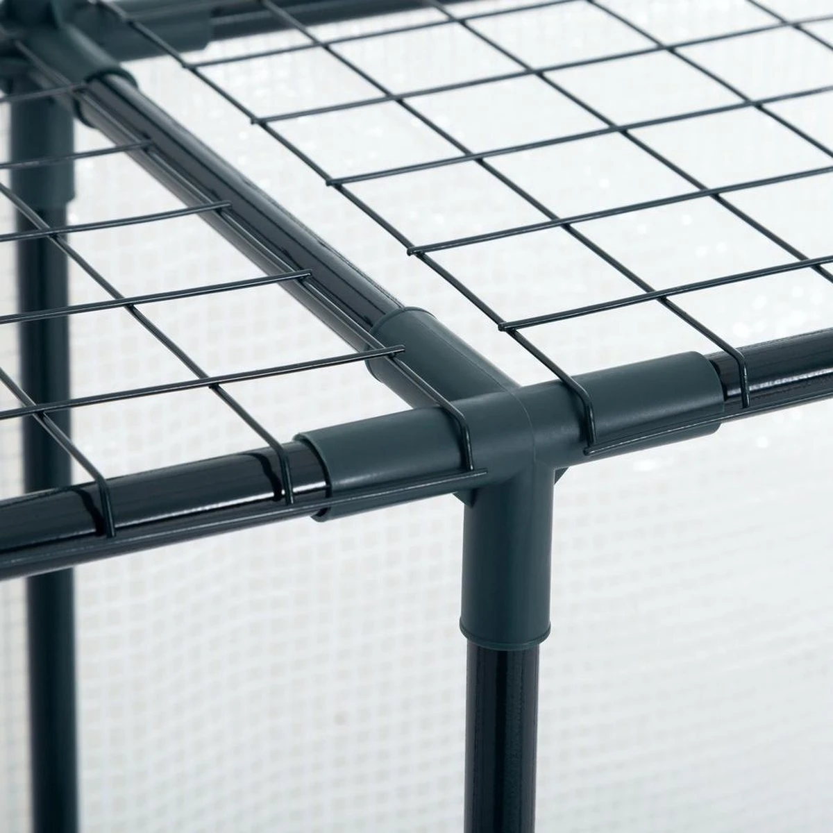 Gardebruk Kweekkas 2m² - 8 Legplanken & 4 Ramen - 195x143x143 Cm 15 Gardebruk Kweekkas 2m² - 8 Legplanken & 4 Ramen - 195x143x143 Cm - Afbeelding 13