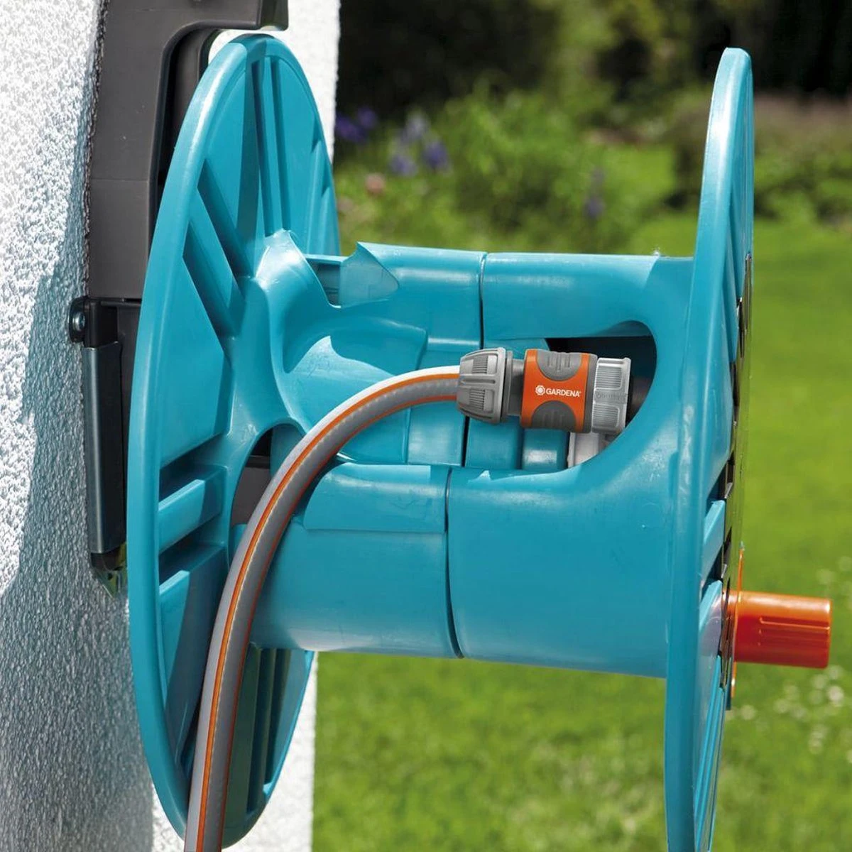 GARDENA - Wandslanghouder 60 Met Slanggeleider - Slanghouder - Maximale Capaciteit 60 Meter 10 GARDENA - Wandslanghouder 60 Met Slanggeleider - Slanghouder - Maximale Capaciteit 60 Meter - Afbeelding 8